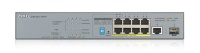 HUB-ZYXEL GS1300-10HP 10PORT POE SWITCH 130W WEB YÖNETİLEMEZ - 1